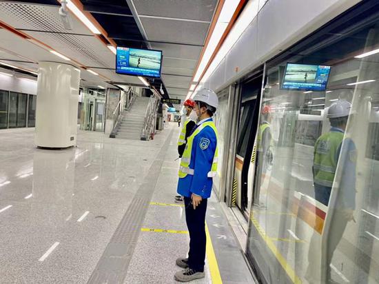 郑州地铁3号线一期跑图试运行完成 不到1个月就将开通