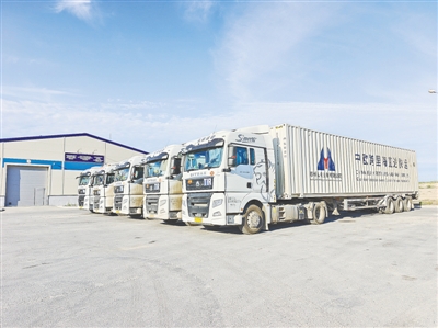 中欧跨里海直达快运开通 郑州车队加入“首发阵容 ”