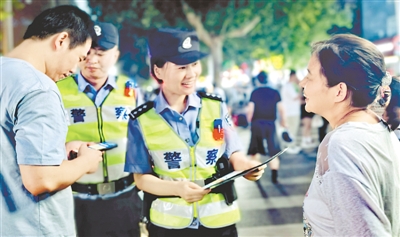 直击郑州公安守护城市“夜经济”